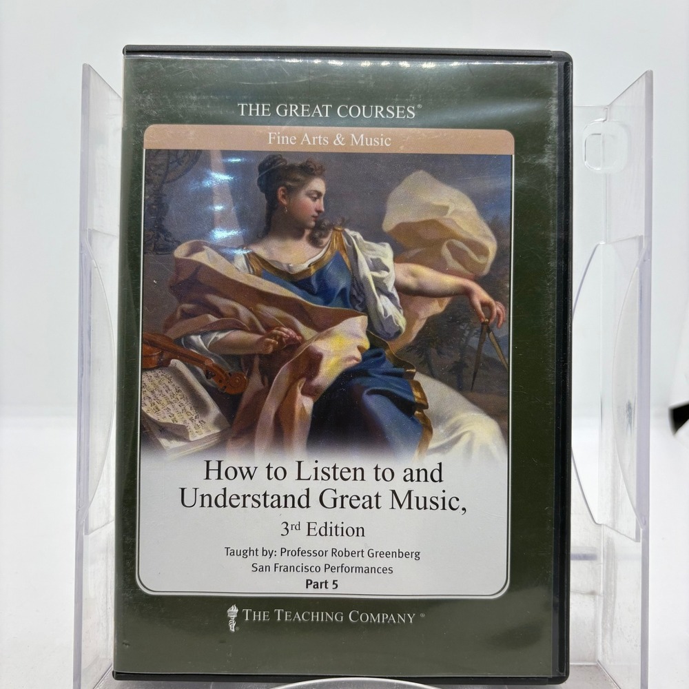 The Great Courses How to Listen to and Understand Great Music 3rd Ed Part 5 DVD